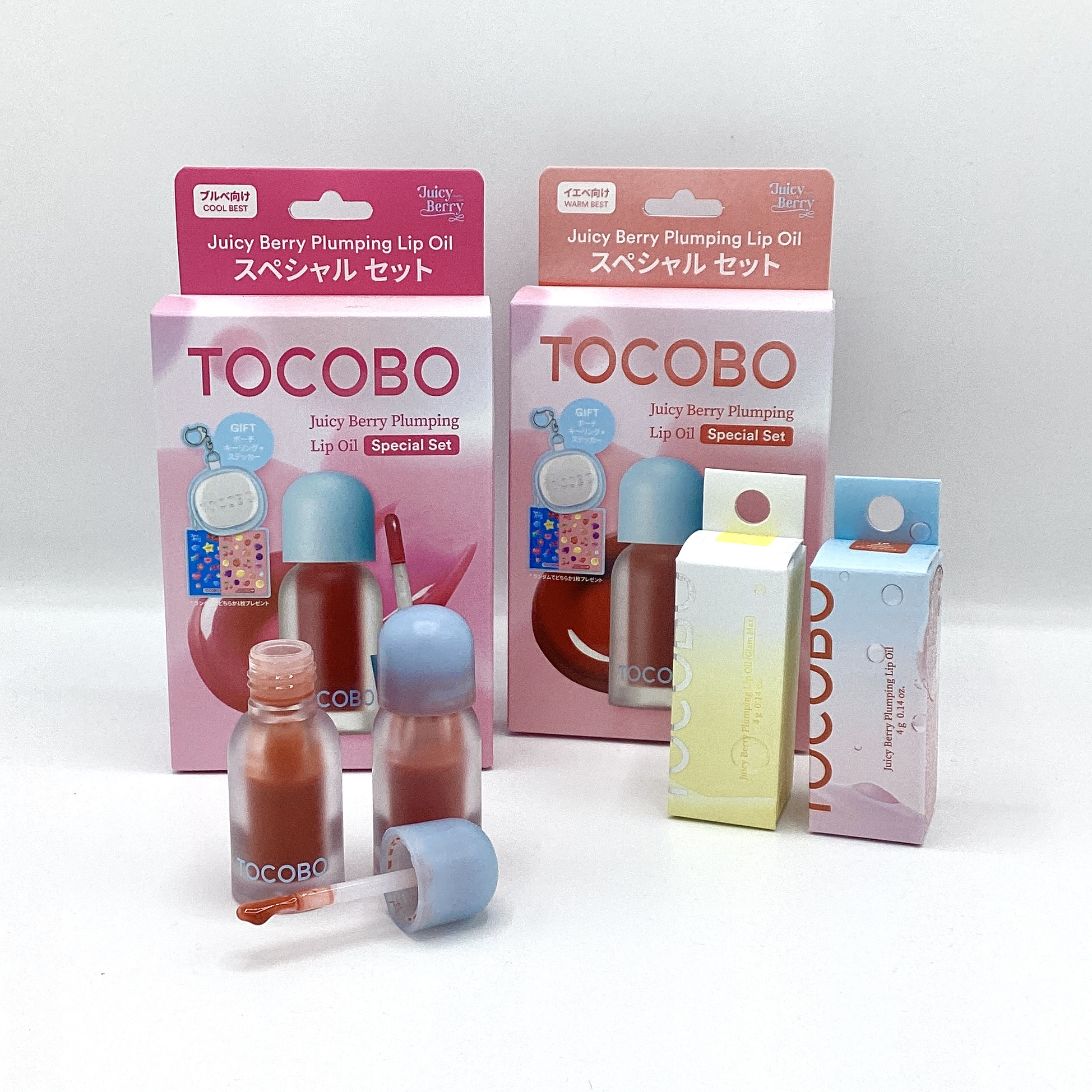 TOCOBO　ジューシーベリープランピングリップオイル
