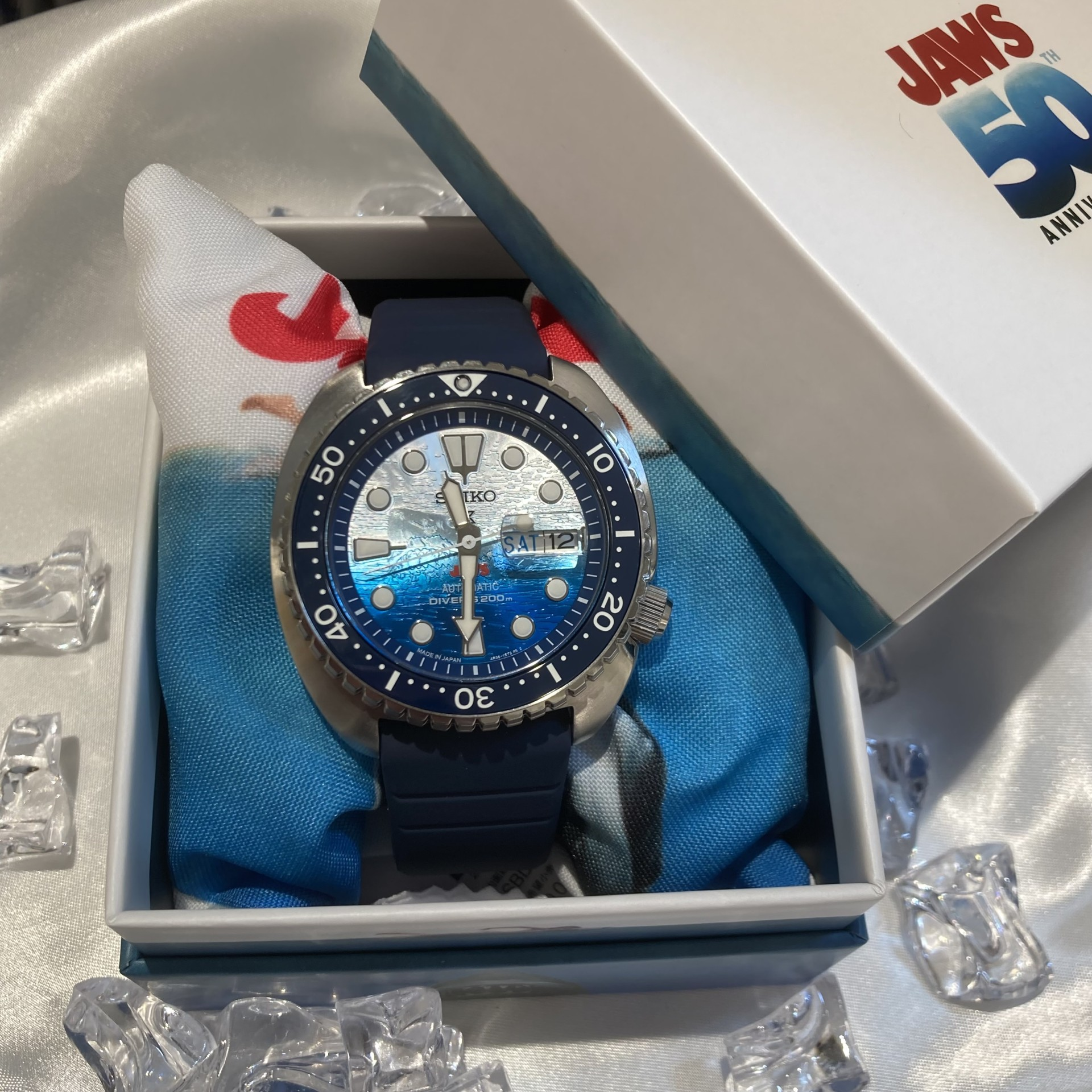 【SEIKO PROSPEX新作】JAWS 50周年記念 限定モデル