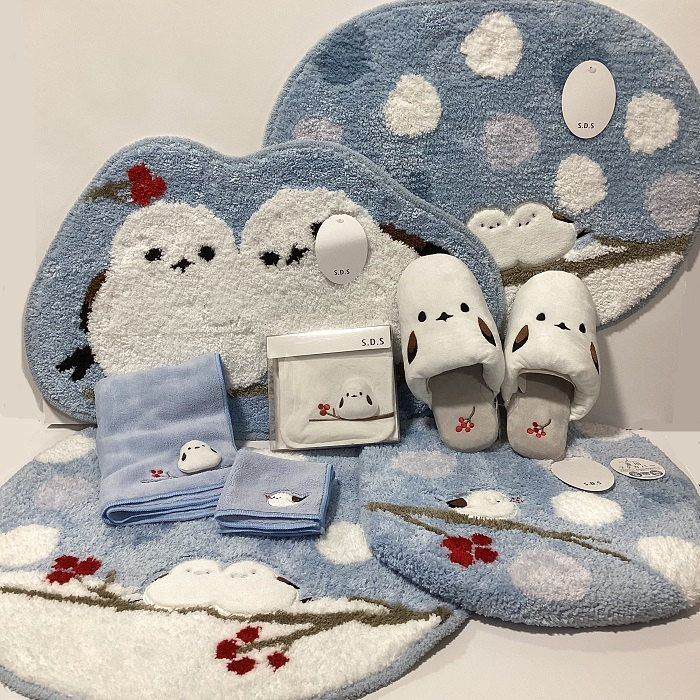 シマエナガデザイン　トイレファブリックス