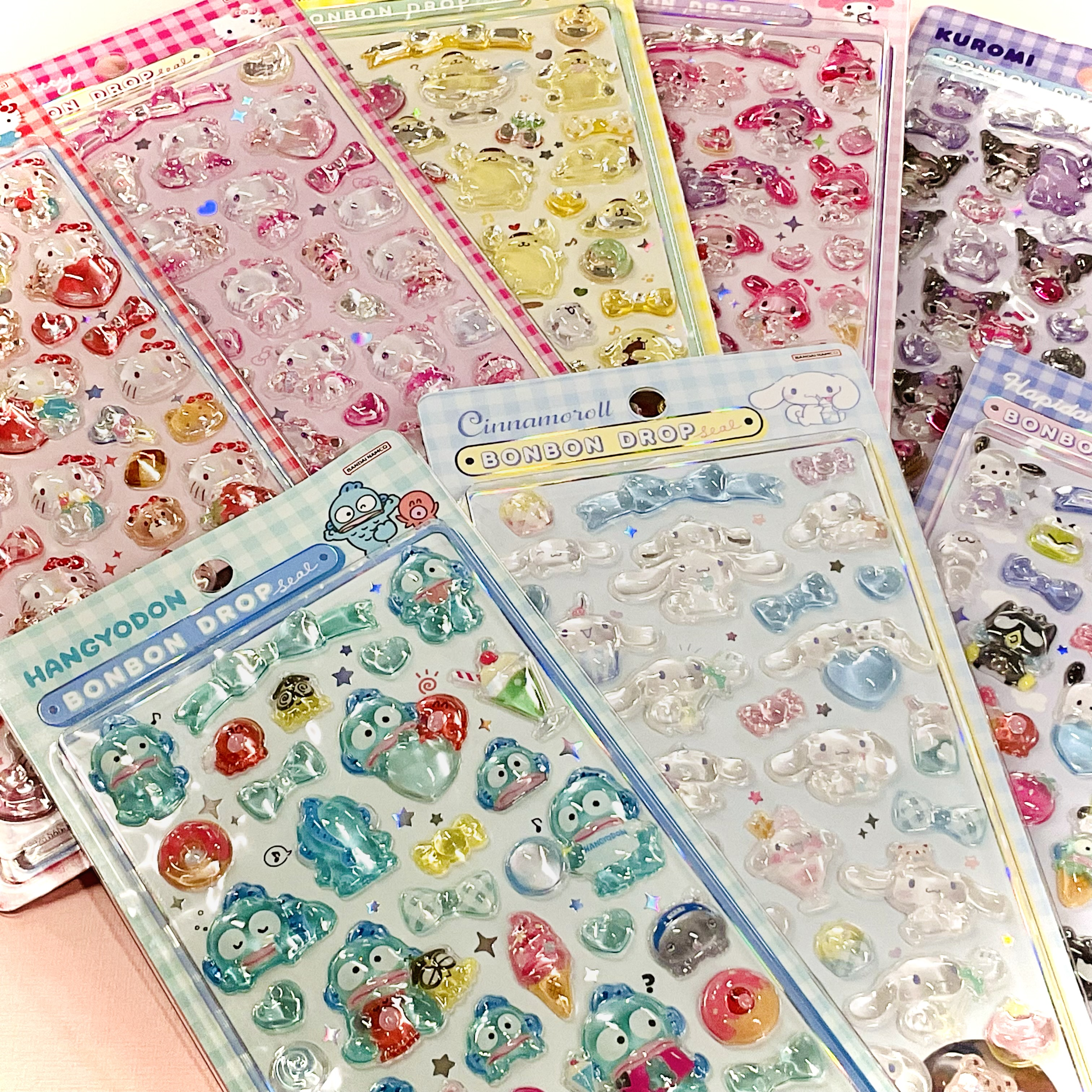 サンリオボンボンドロップシール