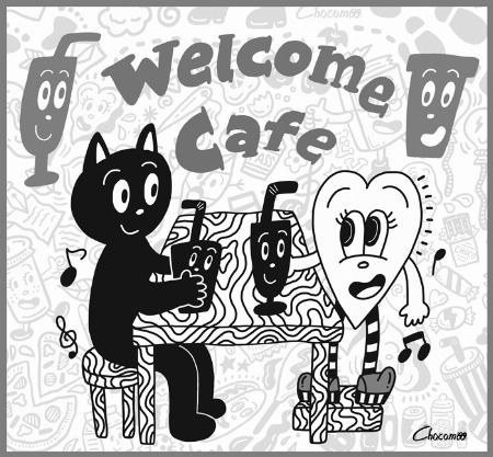Welcome cafe by.Chocomoo(チョコムー)