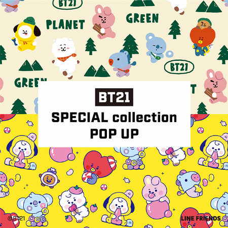 BT21 SPECIAL collection POP UP
