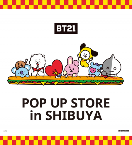 BT21 POP UP STORE in SHIBUYA