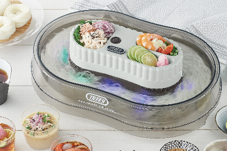 お家時間で流しそうめん